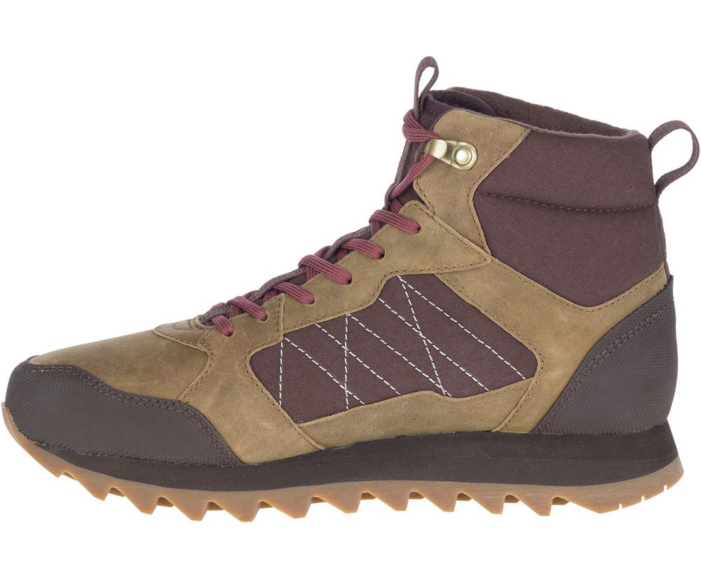 Merrell Støvler Herre - Alpine Mid Polar Waterproof - Brune - YSW852490